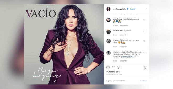 Rosa López cumple 39 años