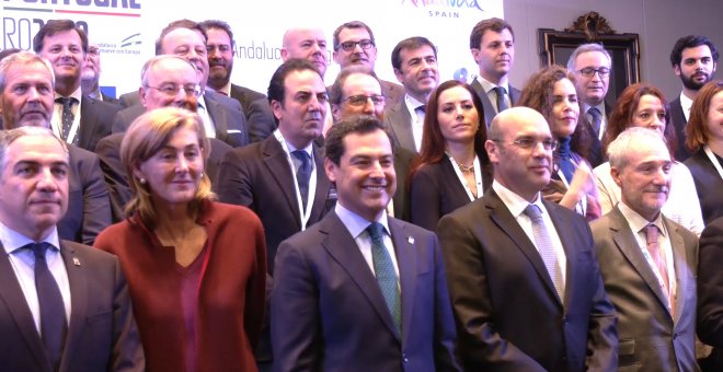 Moreno inaugura el I Foro Empresarial Andalucía-Portugal 2020