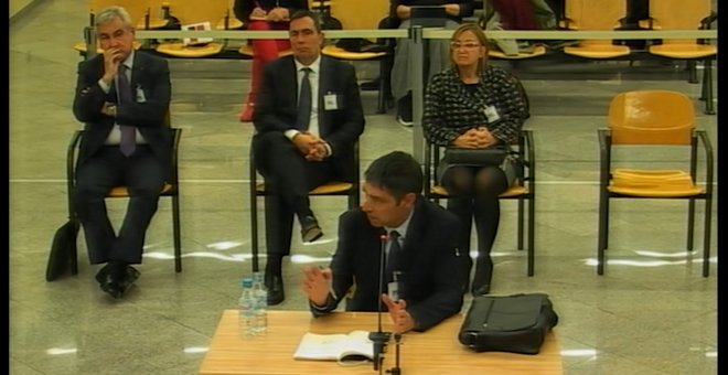 Primer día del juicio a Josep Lluis Trapero en la Audiencia Nacional