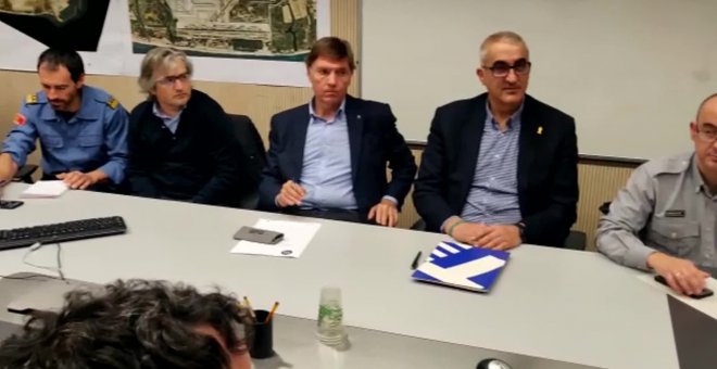 Torra encabeza una reunión sobre el temporal en Catalunya