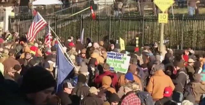 Marcha a favor de las armas en Richmond (EEUU)