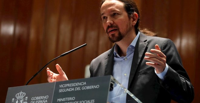 Iglesias negoció con la patronal la subida del salario mínimo con el visto bueno de Sánchez