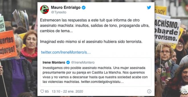 Tremending Topic - A esto lleva el discurso de la ultraderecha: las estremecedoras respuestas en las redes a los asesinatos machistas