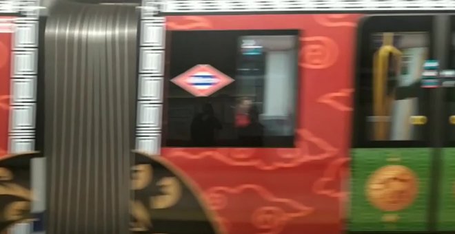 Dragones chinos vuelan con el Metro de Madrid