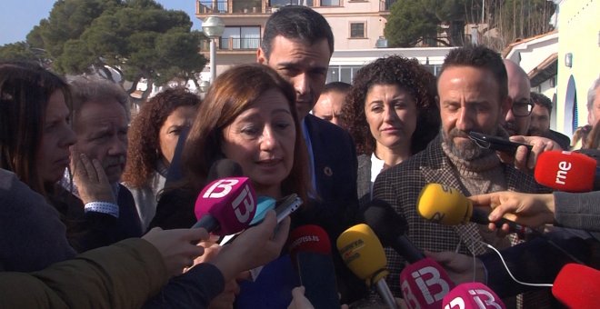 Armengol: "Estamos ocupados en la búsqueda de los desaparecidos"