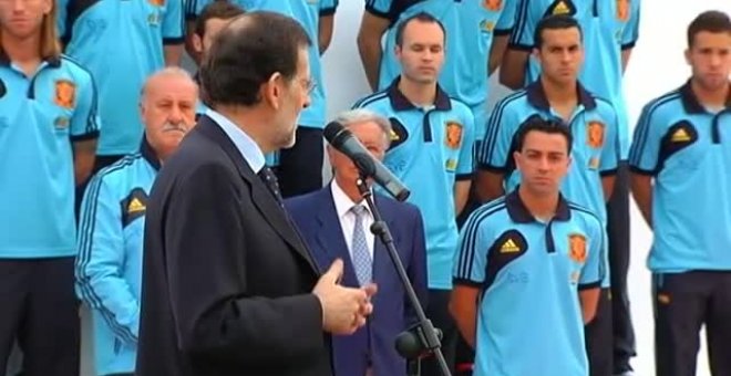 Rajoy, de la política... ¿al fútbol?