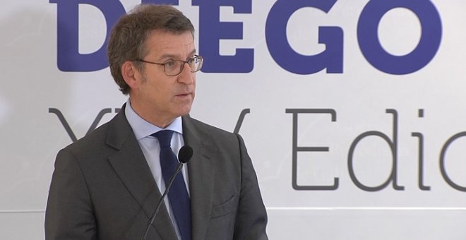 Feijóo asegura que el periodismo gallego "no es miope"