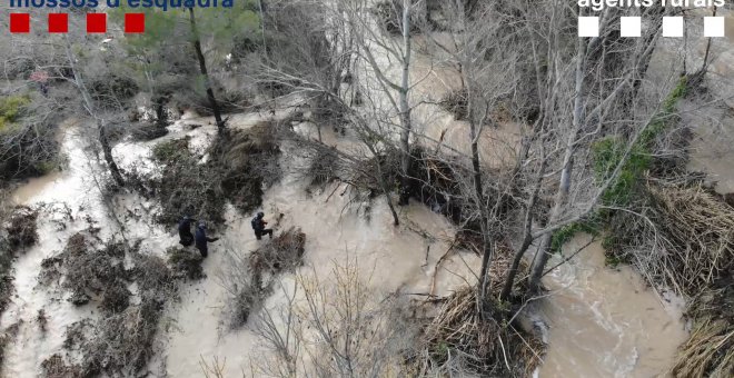 Hallan en Jorba el cuerpo de un desaparecido por el temporal