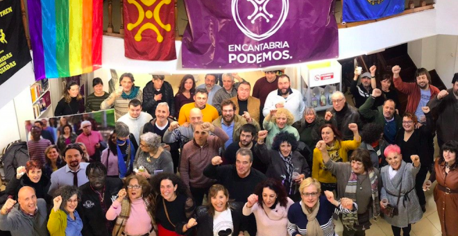Podemos Cantabria votará a la nueva dirección del partido del 14 al 21 de mayo