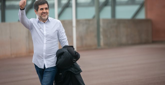 Jordi Sànchez surt de la presó per primera vegada en 831 dies