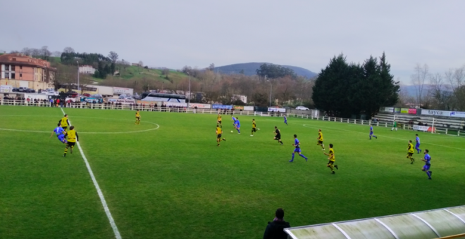 Empate a un gol en un partido vibrante en el Fernando Astobiza