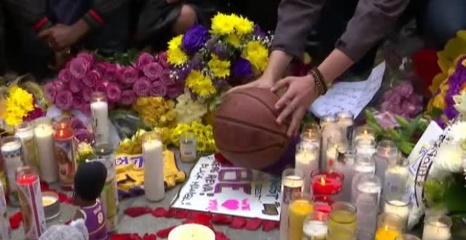 Homenajes y muestras de dolor en todo el mundo por la muerte de Kobe Bryant