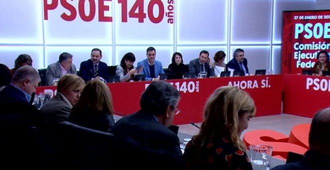 Reunión de la dirección federal del PSOE