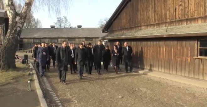 Los reyes acuden a Auschwitz por primera vez cuando se cumplen 75 años de su liberación por los soviéticos