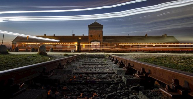 Los cántabros deportados a campos de concentración nazis, en el recuerdo en el 75 aniversario de la liberación de Auschwitz por el Ejército Rojo