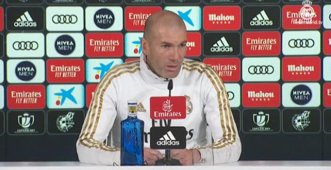 Zidane: "Me gusta el nuevo formato de la Copa"