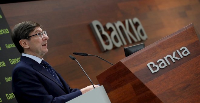 Goirigolzarri, sobre una fusión de Bankia: "No hay ninguna operación en el cajón"