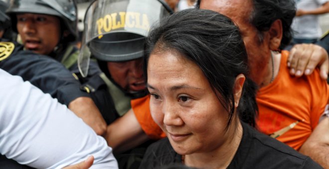La líder de la oposición peruana Keiko Fujimori vuelve a prisión por peligro de fuga
