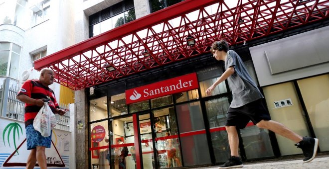 El Santander gana 6.515 millones en 2019, un 17% menos por el brexit