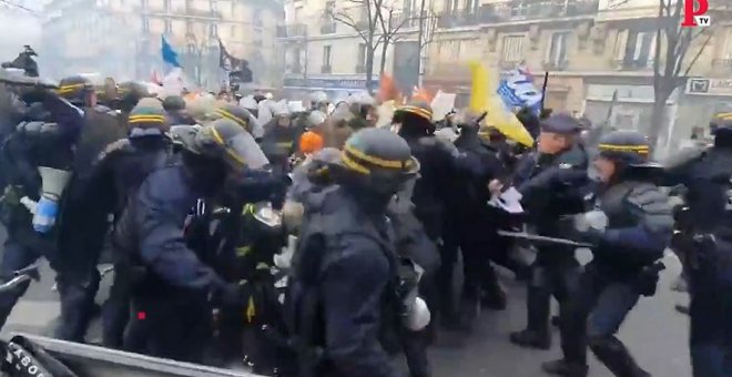 París en tensión: las manifestaciones se vuelven más violentas