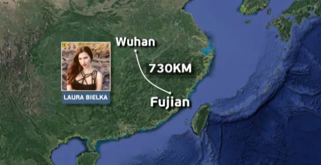 Una bailarina española en cuarentena a 700 km de Wuhan