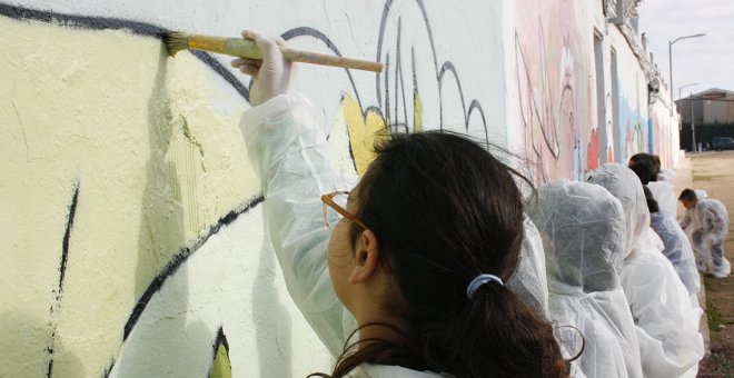 Arte urbano con valores: la propuesta de Tomelloso para los niños en el Día de la Paz