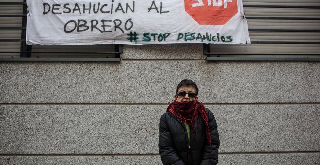 Suspenden el desahucio de los 18 pisos de Carabanchel por el 'banco malo'