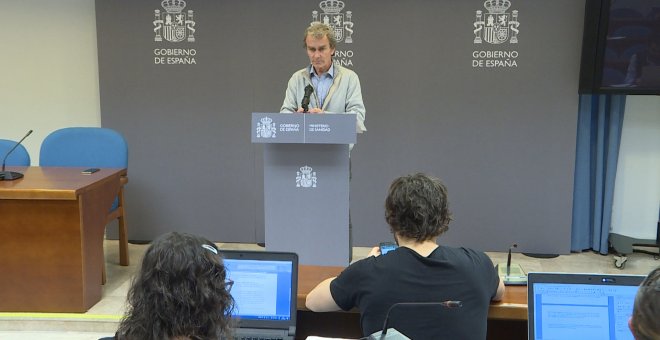 Fernando Simón en el Ministerio de Sanidad