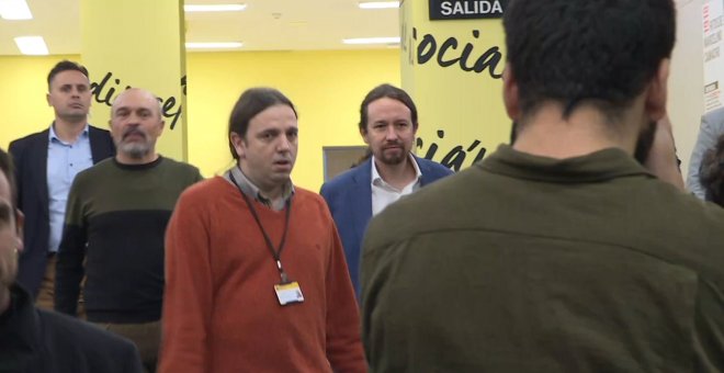 Pablo Iglesias acude al homenaje a Marcos Ana