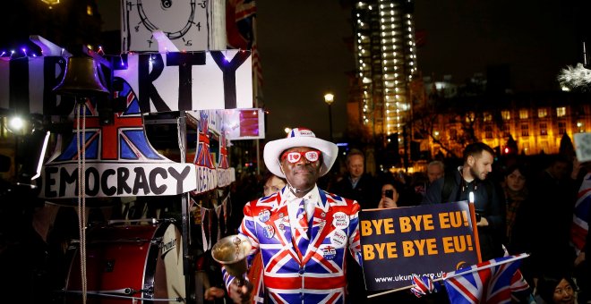 Bye, Bye, EU: los británicos se despiden entre la euforia y la resignación