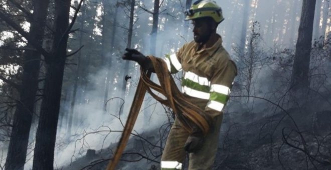 Provocados nueve incendios forestales esta tarde, de los que tres siguen activos en Castro Urdiales, Arenas de Iguña y Vega de Pas