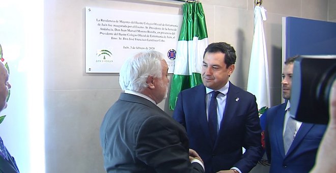 Moreno participa en inauguración de residencia de mayores del Colegio Oficial de Enfermería