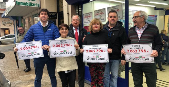 La Bonoloto deja un premio de más de 2 millones de euros en Torrelavega