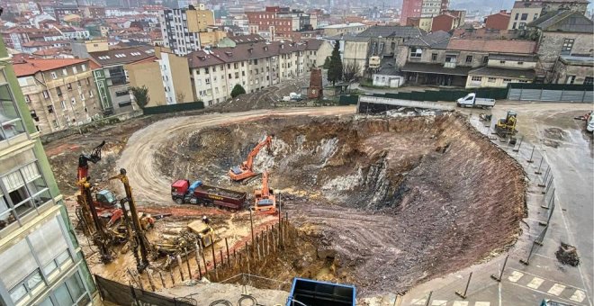 Finaliza la ejecución de los micropilotes para la construcción de las 66 viviendas de protección oficial de la calle Alta