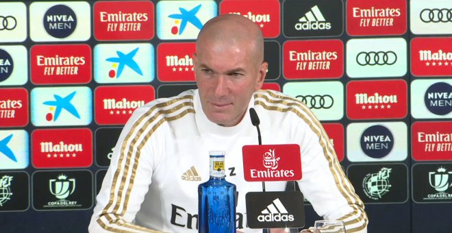 Zidane asegura que el Barça "nunca tiene debilidades"