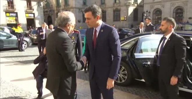 Pedro Sánchez propone a Quim Torra iniciar la mesa de diálogo entre gobiernos este mismo mes de febrero