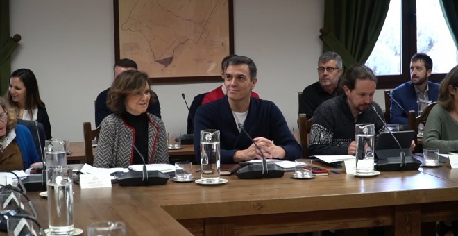 El Gobierno finaliza una jornada "muy productiva" en Quintos de Mora
