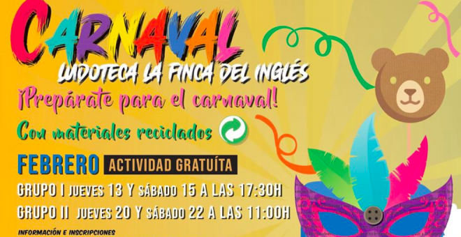 Astillero abre el lunes el plazo para inscribirse en el servicio de ludoteca para el periodo de vacaciones de carnaval