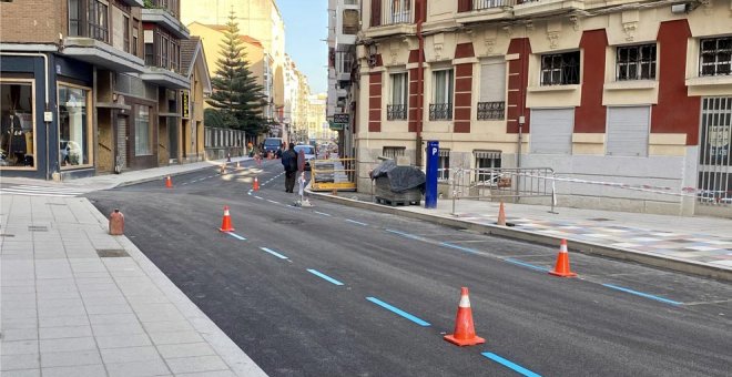 Finaliza la primera fase de las obras de remodelación de la calle Magallanes