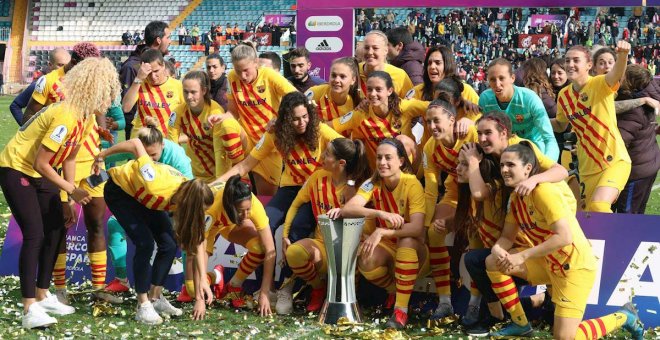 La final de la Supercopa se erige en altavoz de los derechos laborales de las futbolistas