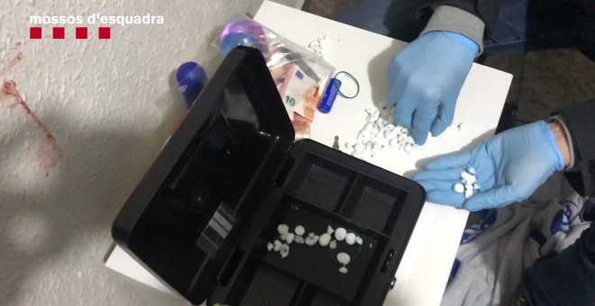 Detenidos por vender cocaína en patinete