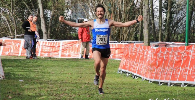 Roberto Ruiz y Zulema Fuentes-Pila, campeones de Cantabria de campo a través