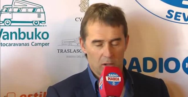 Lopetegui defiende el juego del Sevilla FC