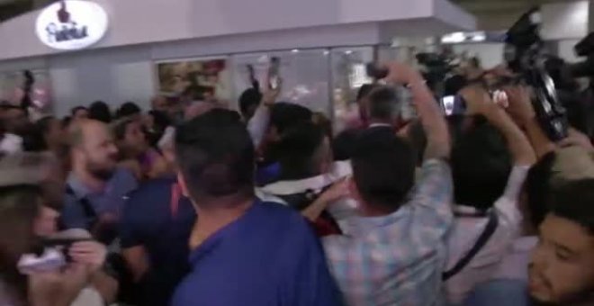 Violento regreso de Juan Guaidó a Venezuela