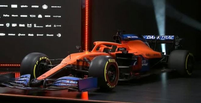 McLaren presenta el MCL35, el coche que pilotará Carlos Sainz Jr. en 2020