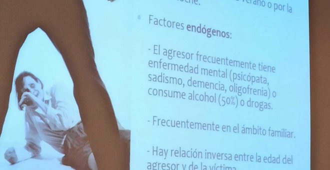 Un forense da datos falsos sobre denuncias por violencia sexual en una charla de la Comunidad de Madrid