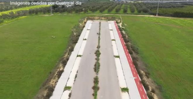 El Gobierno gasta 1.650.000 de euros en dos tramos de carretera sin acabar en Espartinas (Sevilla)