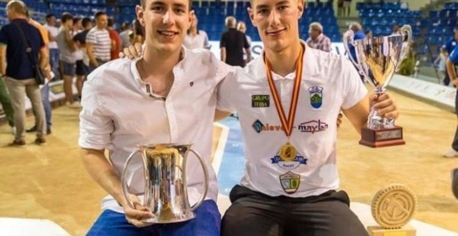 Los Campeones de España de Bolos Víctor y José Manuel González, pregoneros de las fiestas de San José