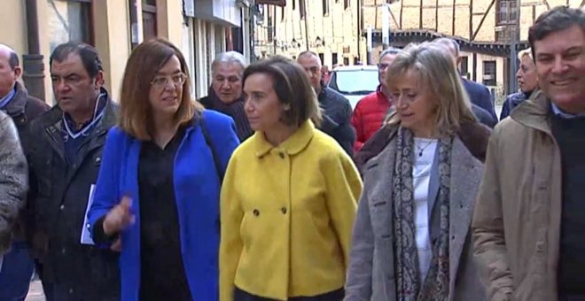 Cuca Gamarra inaugura la Intermunicipal del PP de Palencia