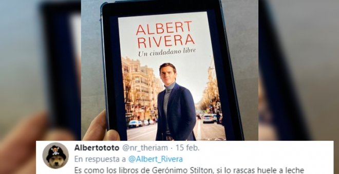 "No te preocupes, no sufrirás piratería": mofas tras conocerse la portada del libro de Albert Rivera